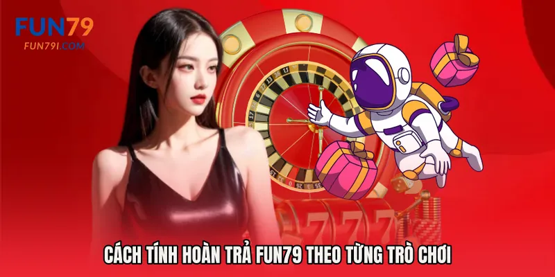 Cách tính hoàn trả Fun79 theo từng trò chơi